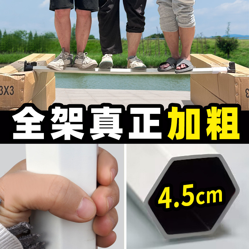 户外四脚透明防雨帐篷摆摊用四角遮阳棚商用雨棚伸缩大伞折叠雨篷|undefined