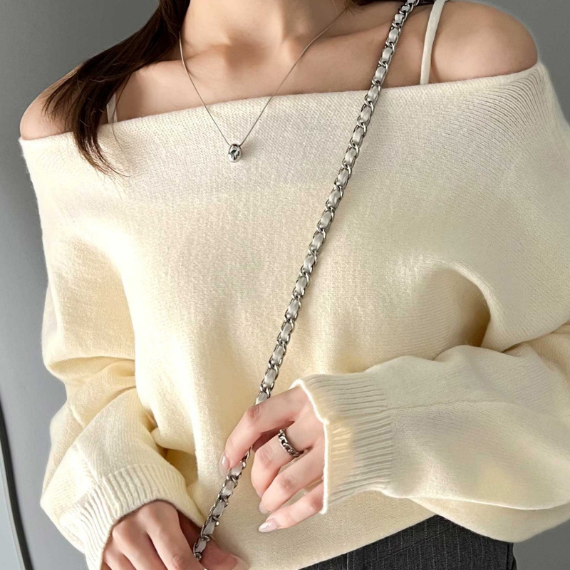 Knitted jacket with bow, T-shirt, set