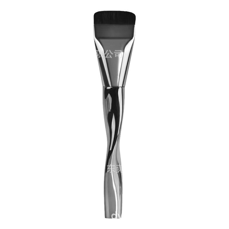 Corea del Sur Bisel cepillo de cejas despertar nuevo cepillo de base de una palabra cepillo de maquillaje cepillo ultrafino corrector herramientas de belleza