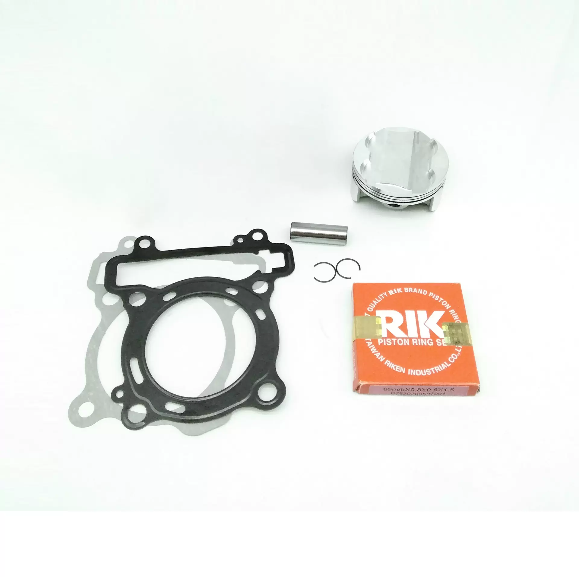 摩托活塞环改装配件LC135上下垫中缸套缸 锻造活塞组RIK环