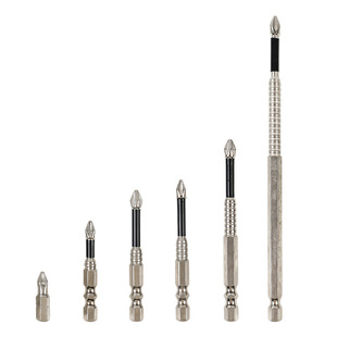Cross-Border Hot Selling K5 Impact-Resistant Anti-Slip Bit with Threaded Cross Strong Magnetic Electric Drill Head Super Hard Electric Screwdriver