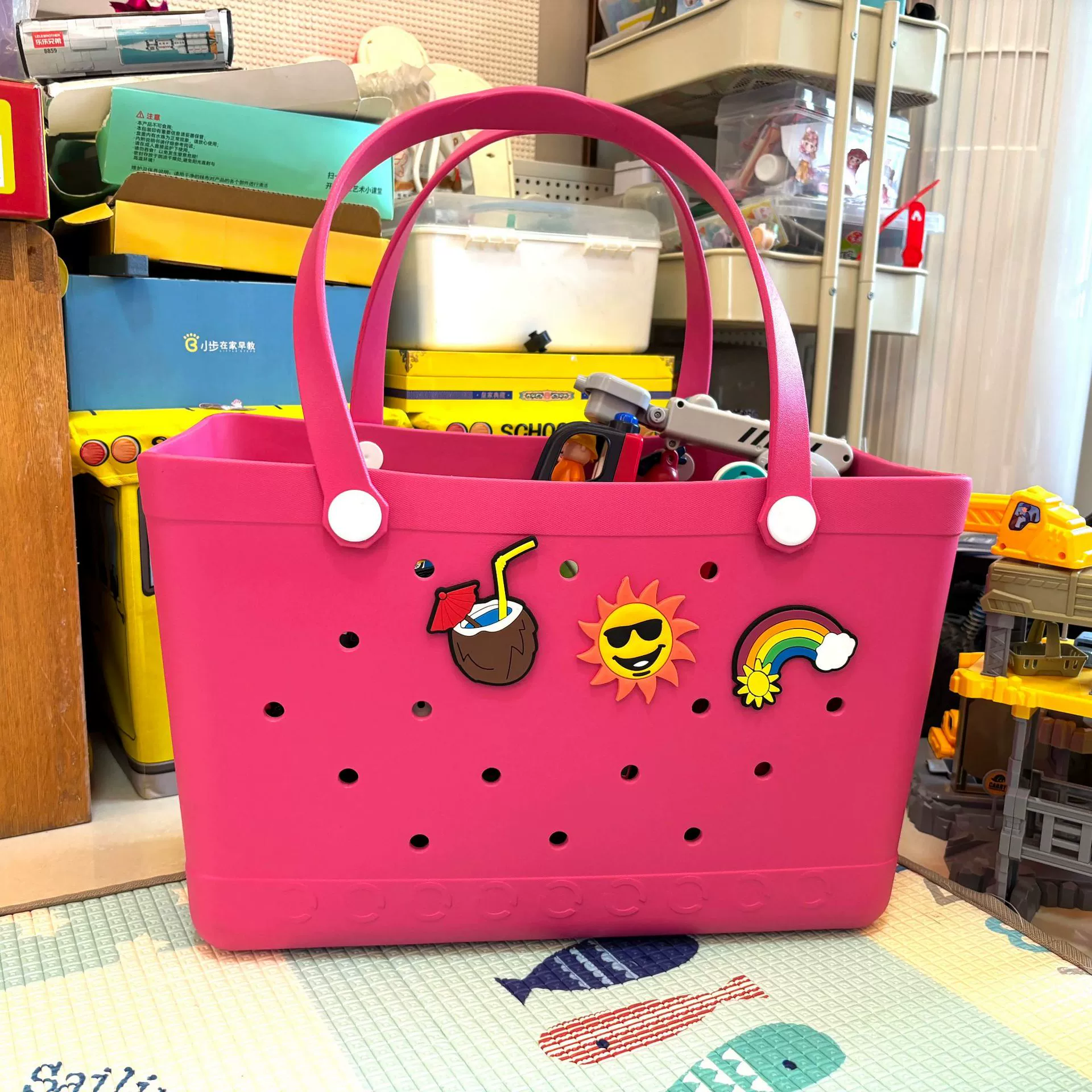 Емкая пляжная organizer bag для плавания