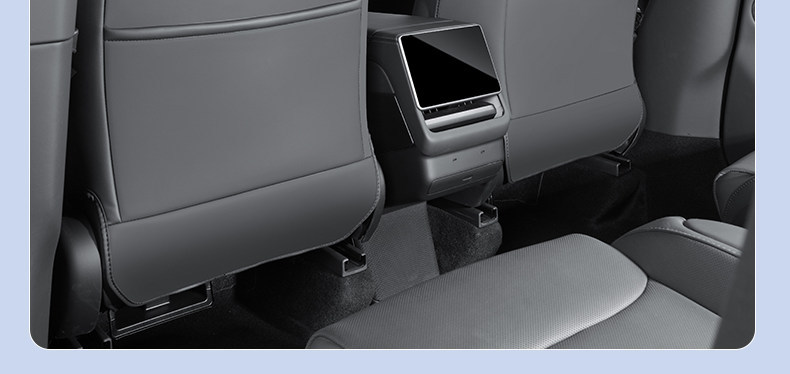 Suitable for Tesla Model Y/3 New Version Yl Seat Anti-Kick Pad Rear Seat Back Protection Pad Full Set Accessories
