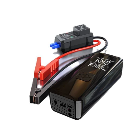 Tire High-Pressure Quick-Start Air – Hava nasosu - 5601-inflator-pump-22-cylinder-three-purpose-model-car-cable-smart-clip-8000mah