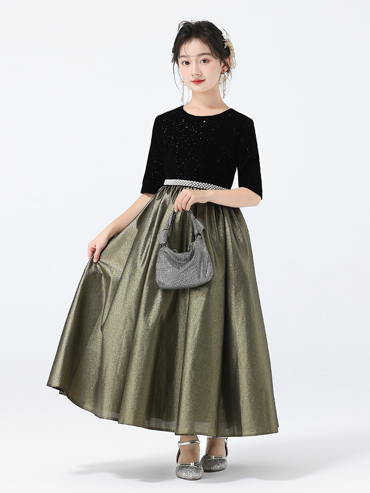 [Liquidación] Vestidos formales para niñas, vestidos de princesa, trajes de coro para actuaciones de piano infantiles, vestidos de alta gama para presentadoras.