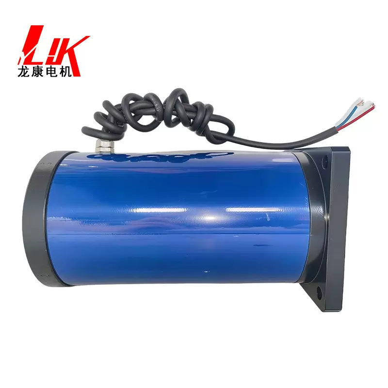 110ZYT永磁有刷电机 24v 220v 出轴法兰定做 机身全密封 IP65防水