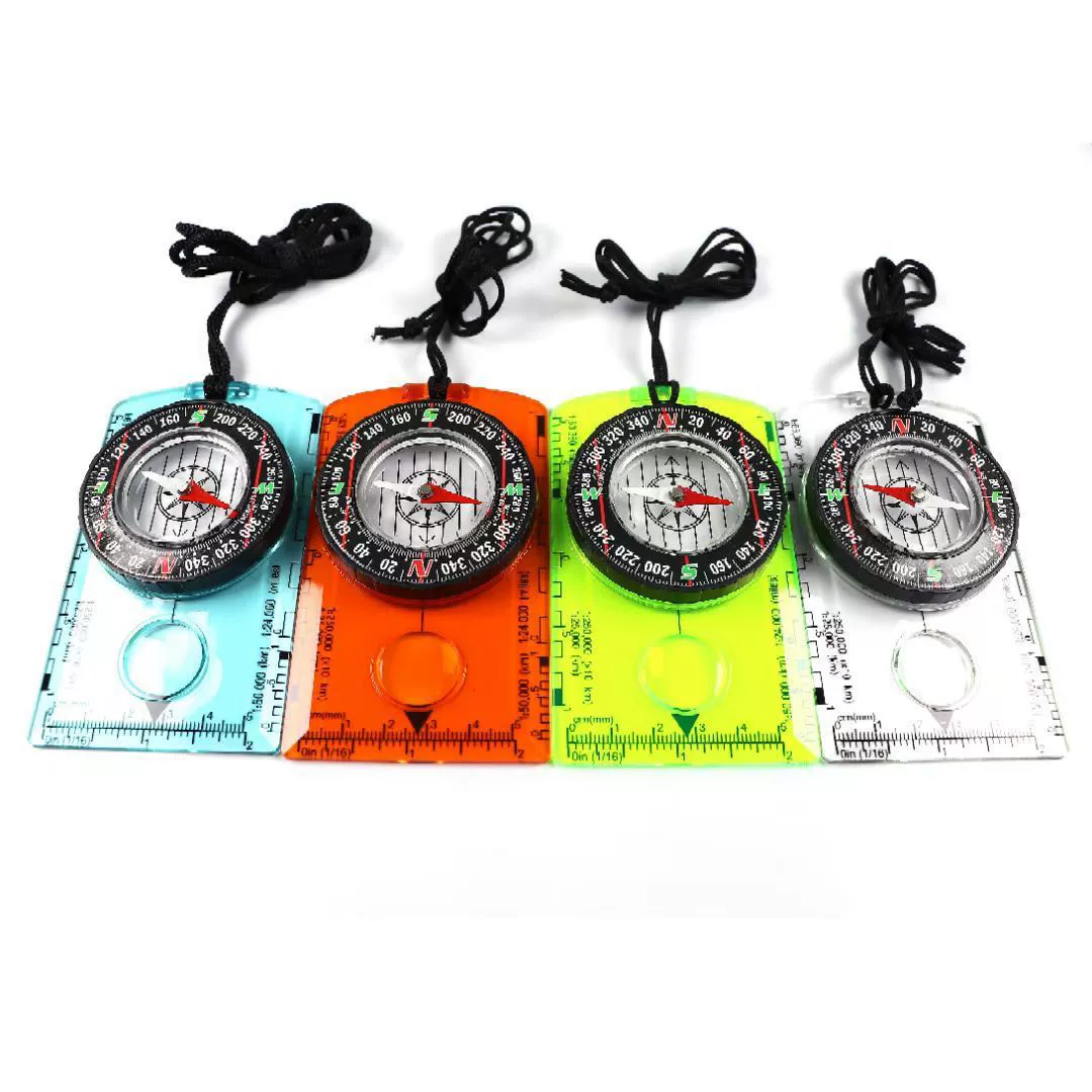 Трансграничная поставка DC361, геодезический компас, уличный многофункциональный компас, северная игла, акриловый датчик карты