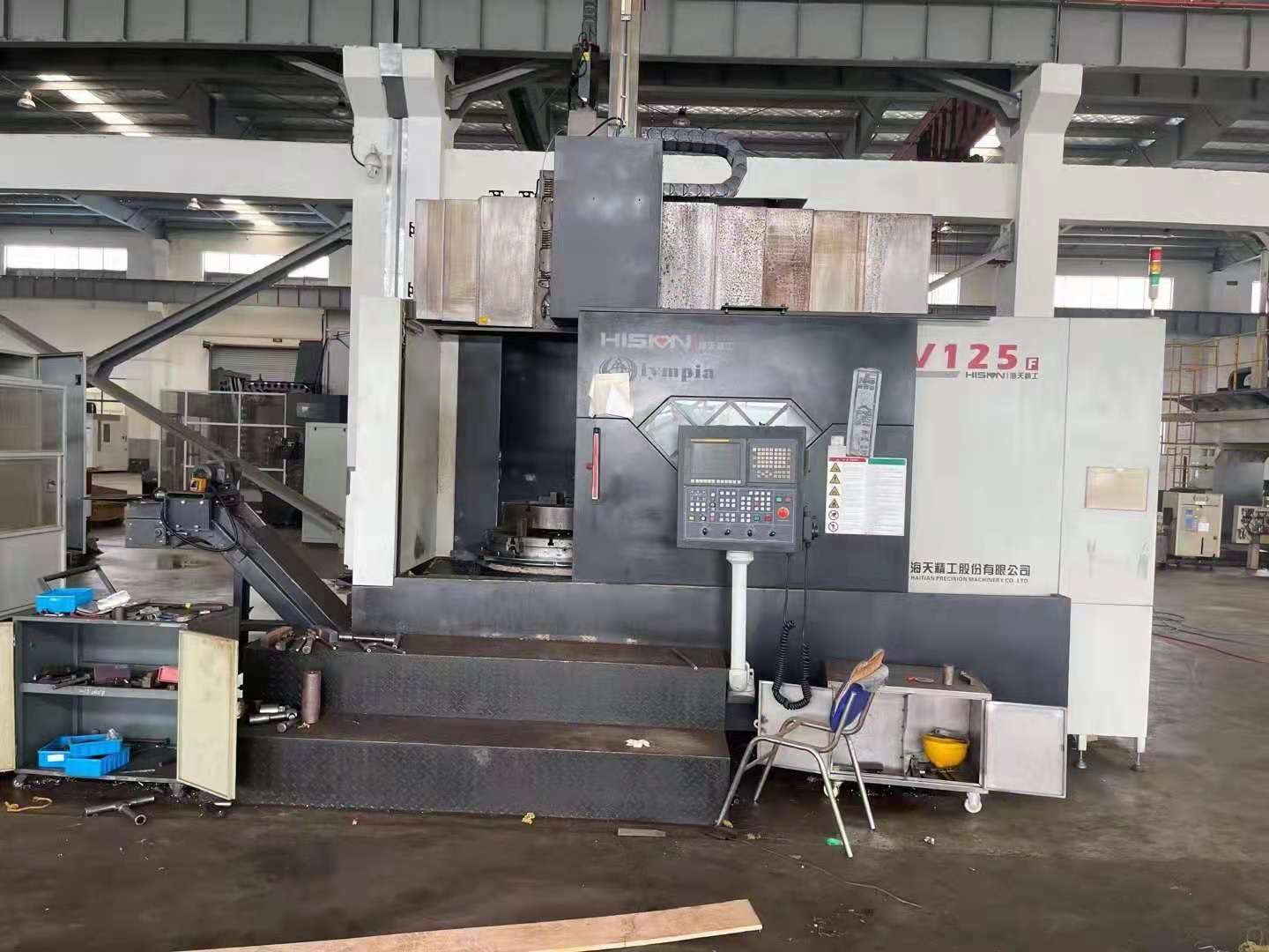 出售二手海天V125F数控立式车铣复合二手车铣复合