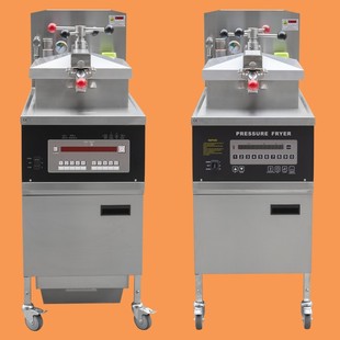 美式炸雞設備電腦版PFE-800壓力炸鍋 自帶過濾器過濾紙際航油炸爐