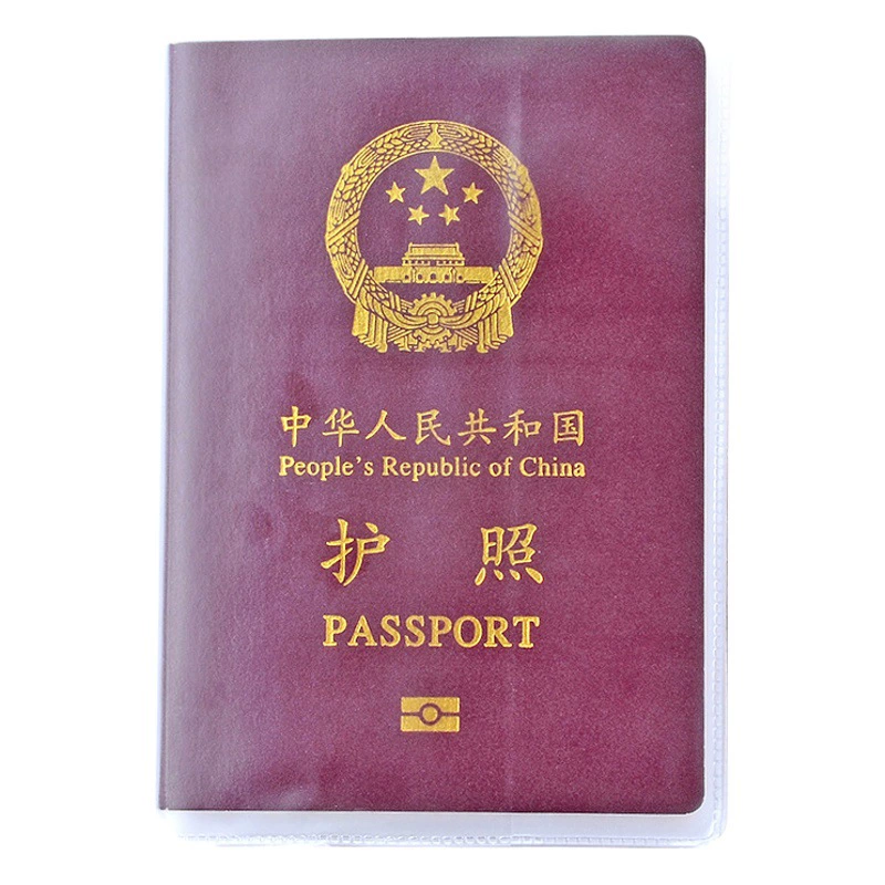 Матовая Прозрачная Обложка для паспорта с несколькими картами, многофункциональная защитная обложка для путешествий за границу, водонепроницаемая износостойкая Обложка для карт