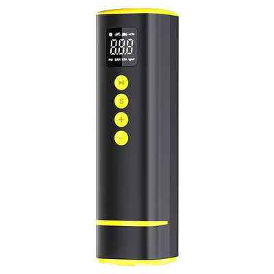 Factory Direct Sales Cross-Border Digital Display Car Air Pump Handheld Wireless Emergency Portable Car Electric Car Small (Hava nasosu) - t2197-mini-car-air-pump19-cylinder17lminwired