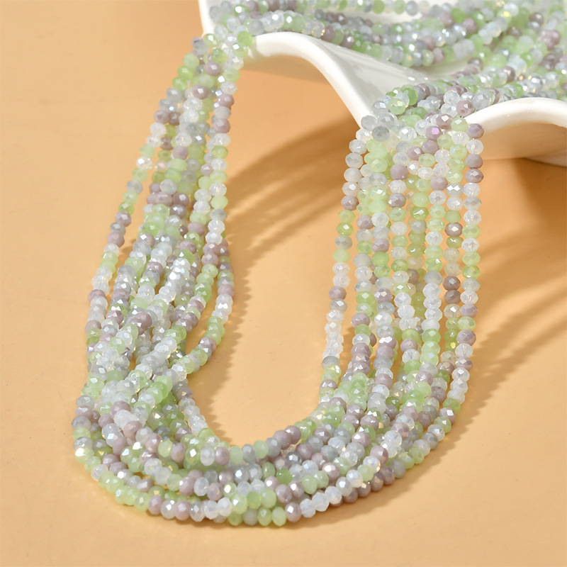 40g Weight Beads Jewelry Making Type Diameter 3mm Jewelry Making Size DIY Jewelry Accessories Classification 0.7mm Hole Size 165 Pieces Per Piece Quantity Artificial Crystal Material Solid Color Pattern Plating Design Simple Style Style 165 Pieces Per Piece Diameter 3mm 0.7mm Artificial Crystal Solid Color DIY Jewelry Accessories Beads 4