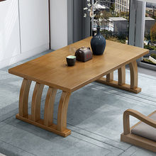 小炕桌實木家用榻榻米桌子飄窗小茶幾坐地日式禪意矮桌窗台小桌子