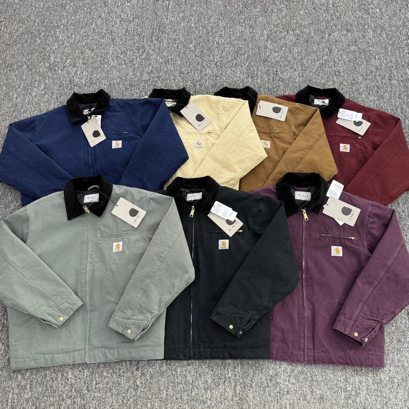 In-Stock Factory Supply of Hart Carharrt Detroit Heavy-Duty Workwear Canvas Jacket Casual Outerwear for Men and Women In-Stock Factory Supply of Hart Carharrt Detroit Heavy-Duty Workwear Canvas Jacket Casual Outerwear for Men and Women