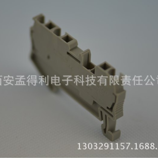 上海雷普端子一进双出接地端子JST4-TW  弹簧端子  品牌授权代理