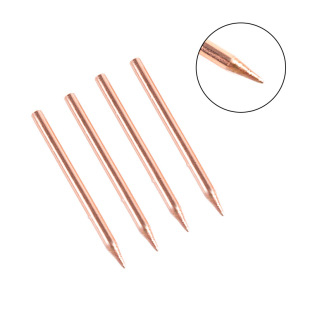 3mm imported alumina copper electrode head 18650 power battery double-headed spot welding needle spot welding machine touch welding needle
