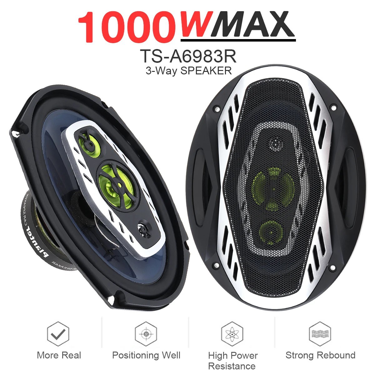 Directly supplied by the manufacturer: car audio speakers, 6X9 speakers, main unit subwoofer, car coaxial tweeter, amplifier speaker
