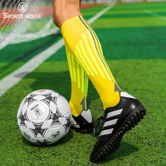 Sportshouse Men's Summer Slip-Resistant Breathable Professional Tall Soccer Socks Sports Socks