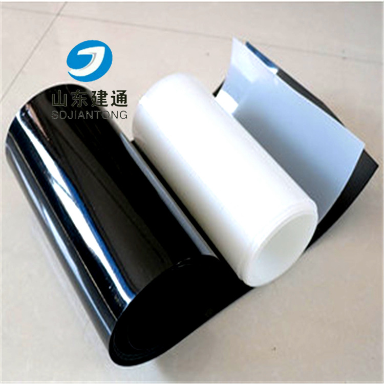 氧化塘沼气池防渗CJ土工膜藕池防渗膜垃圾填埋场hdpe防渗土工膜