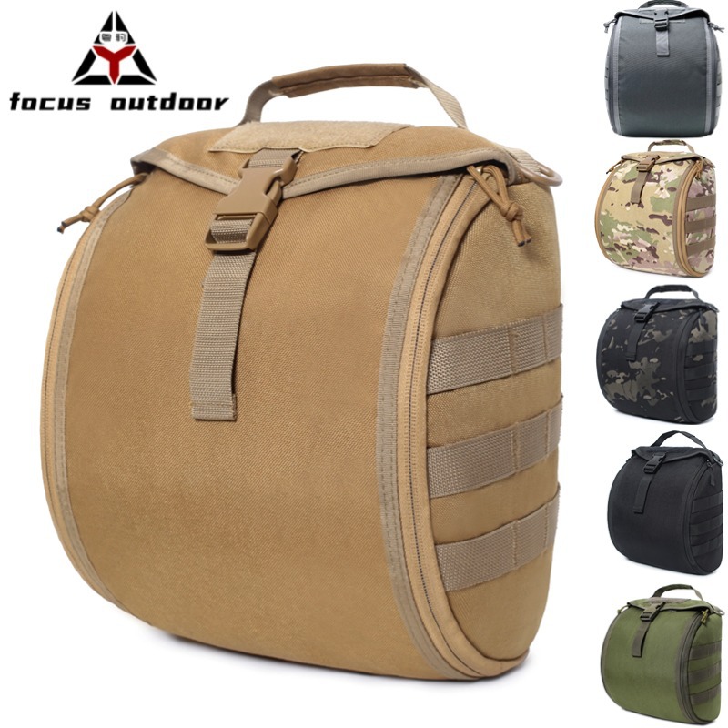 Accesorios de montaje MOLLE para deportes al aire libre, botiquín de primeros auxilios, bolsa táctica de camuflaje para casco, bolsa táctica de camuflaje.