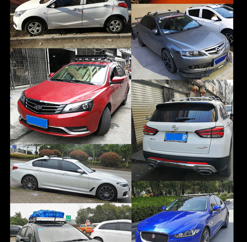 Universal Roof Rack for Cars, Luggage Rack, Car Hook, Crossbar, Luggage Box, Travel Rack, Installation and Modification Special