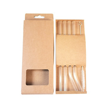 玻璃吸管非一次性耐热防口红透明环保珍珠奶茶成人孕产妇弯头饮管