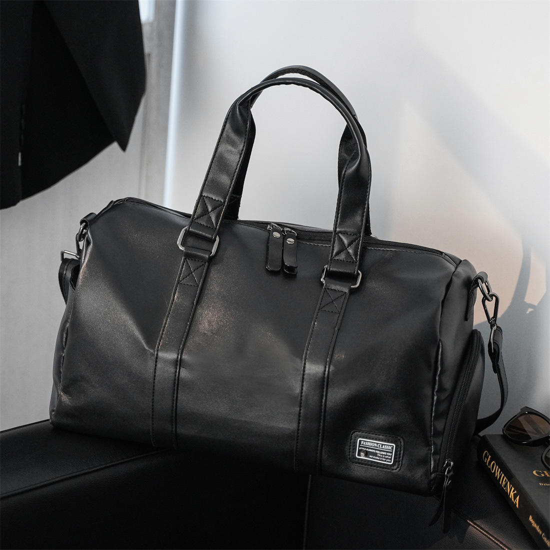 Τσάντα ταξιδιού Μοντέρνα για μικρές αποστάσεις Υψηλής ποιότητας casual και ευέλικτη τσάντα υπαίθριου σπορ και γυμναστικής με ανεξάρτητο κουτί παπουτσιών_voghion.com