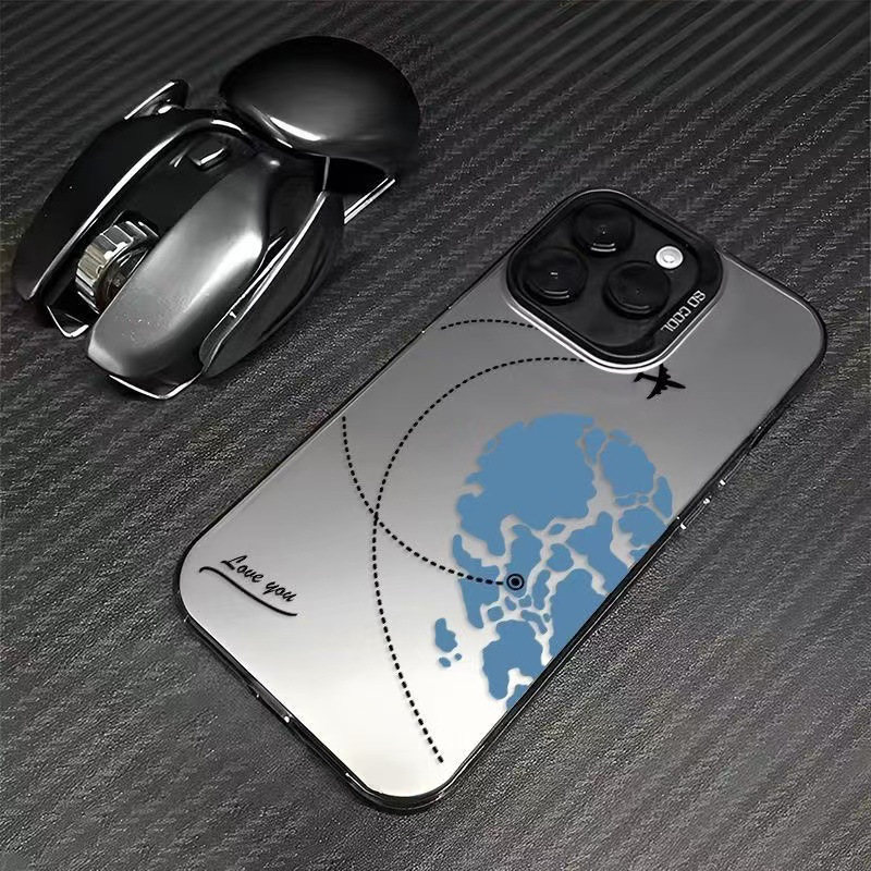 Nuevo estilo europeo y americano adecuado para iPhone 16 funda para teléfono móvil Apple 15promax14 anti-caída 13/12prp creativo 11