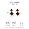 Silver needle, fashionable decorations, earrings, accessory, silver 925 sample, Korean style, simple and elegant design, 2021 collection