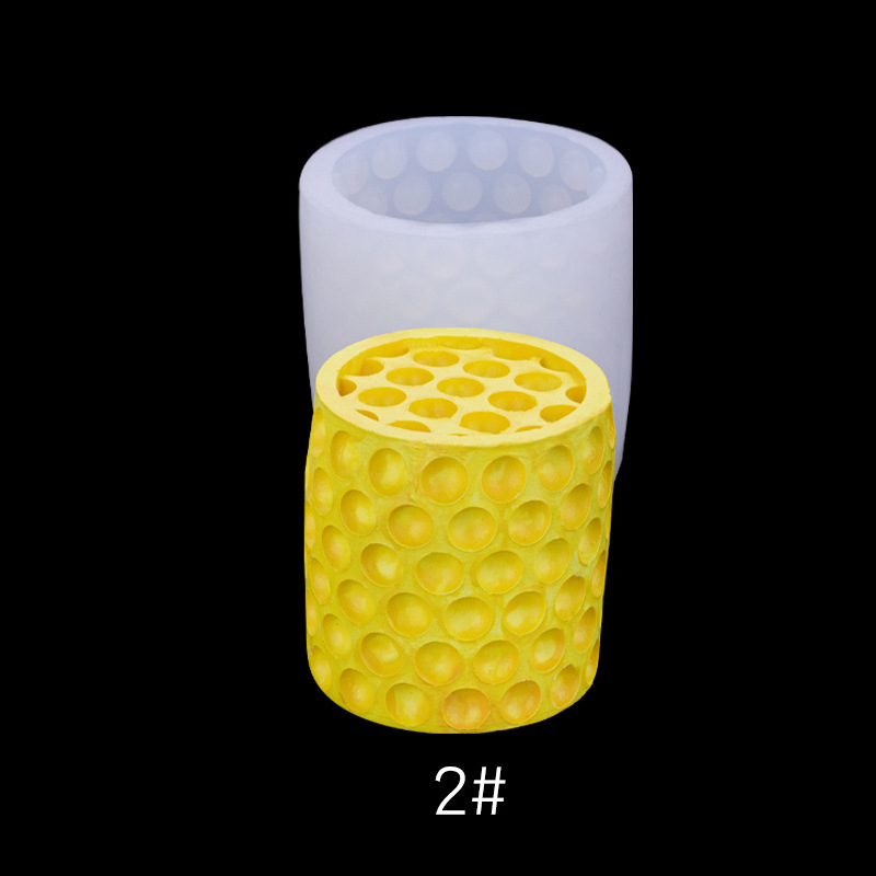 Panal silicona molde creativo hecho a mano jabón aromaterapia vela fabricación epoxi accesorios fondant chocolate para hornear