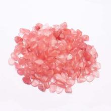 天然原矿金发晶碎石消磁鱼缸花盆造景装饰地磨石供佛摆件