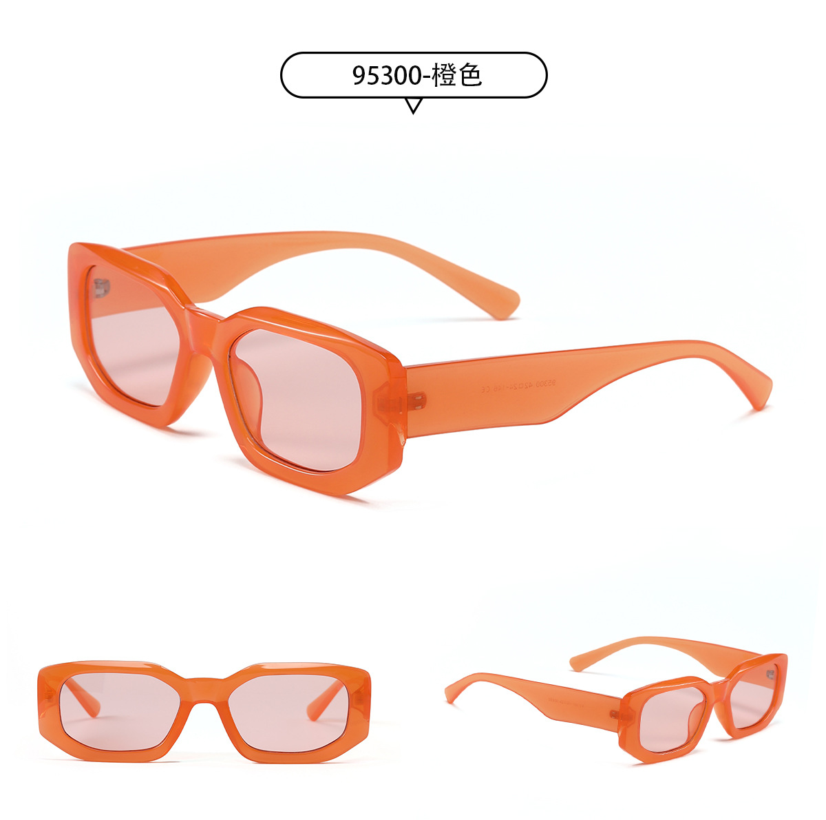 Retro Sonnenschutz Polygonal Sonnenbrille Großhandel display picture 9