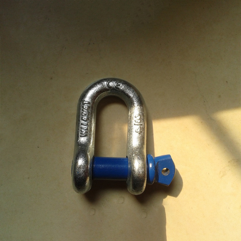 索具厂生 产d形卸扣 高强度起重卸扣链条连接器U型卡环锁扣