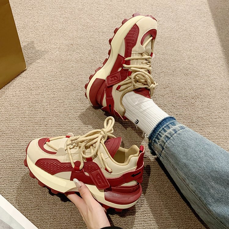 Versatile Women's Dad Running Shoes With Thick Soles And Comfort_voghion.com