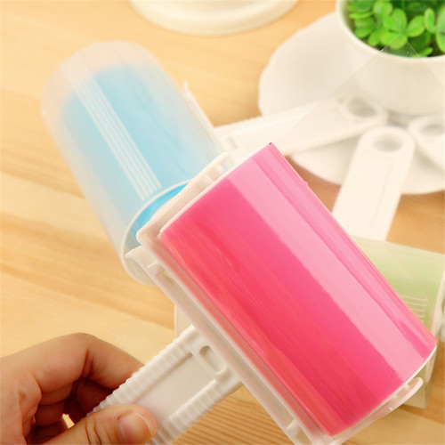 Washable lint stick roller brush lint absorber roller brush clothing dehair brush staining artifact hair clothes lint remover