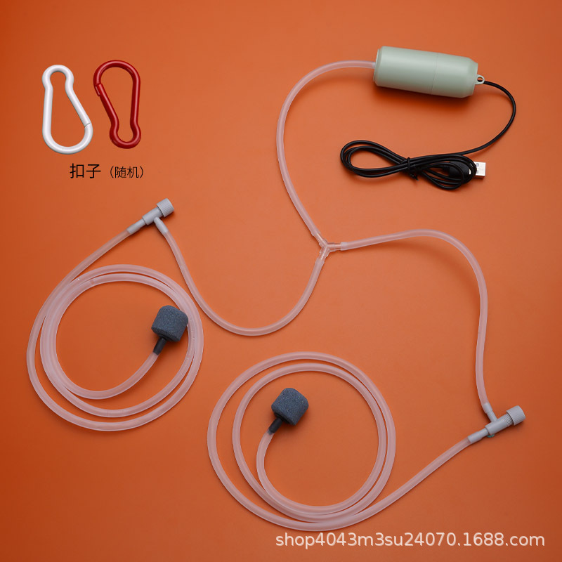 家庭用魚エアレーター小型魚タンク酸素ポンプミニ USB 酸素ポンプ屋外釣り酸素ポンプ卸売