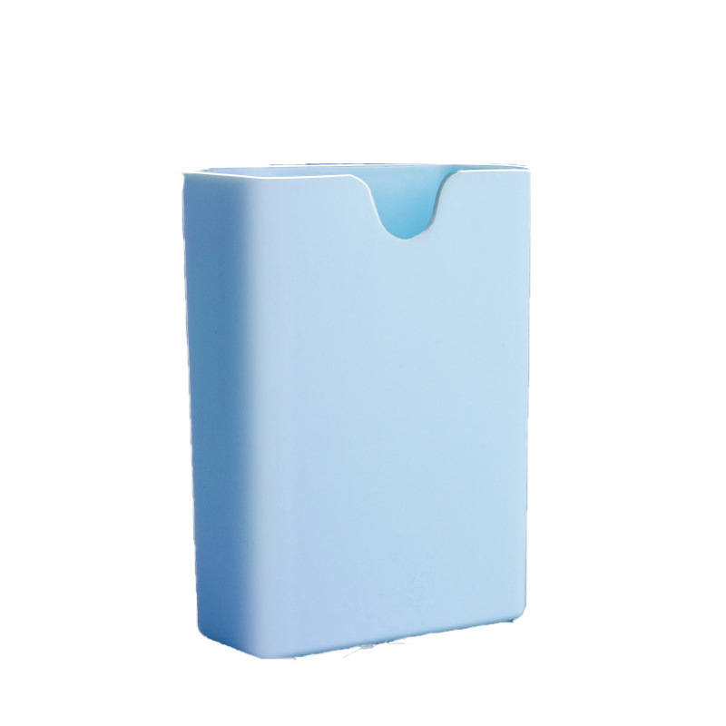 Magnético colgante pluma de succión titular pizarra pluma caja de almacenamiento pizarra pared colgante imán de gran capacidad caja de la pluma magnética succión magnética