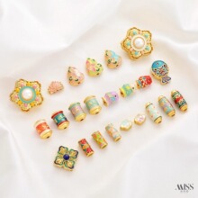 ��̩�{����ʽ�m�Ų�18K��ɫ���J�\������������Ը���diy������