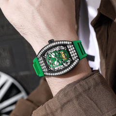 Richard Mechanical Men's Watch Fully Automatic Mechanical Watch Miller Men's Barrel-shaped Waterproof Luminous Men's Watch