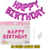 Happy Birthday Balloon Birthday Happy Letter Balloon Children's Birthday Party Aluminum Film balloon decorative cloth