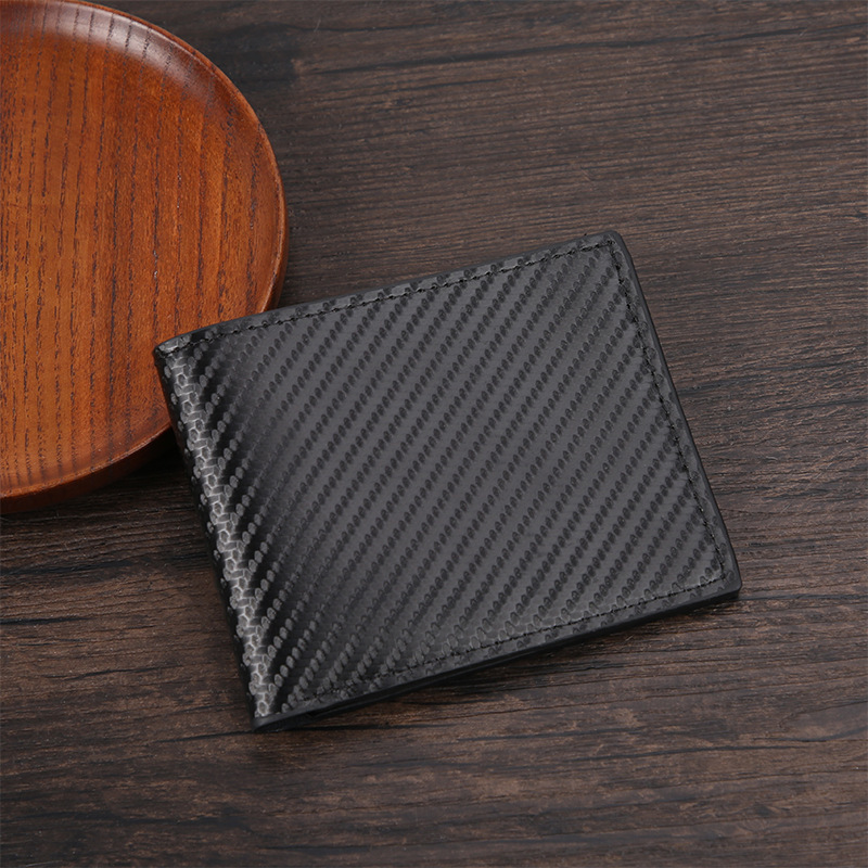 Cross-border Special for New Carbon Fiber Print Large Capacity Wallet Multi-card Bit Simple Change Bit 20% Discount Men's Wallet Cross-border Special for New Carbon Fiber Print Large Capacity Wallet Multi-card Bit Simple Change Bit 20% Discount Men's Wallet