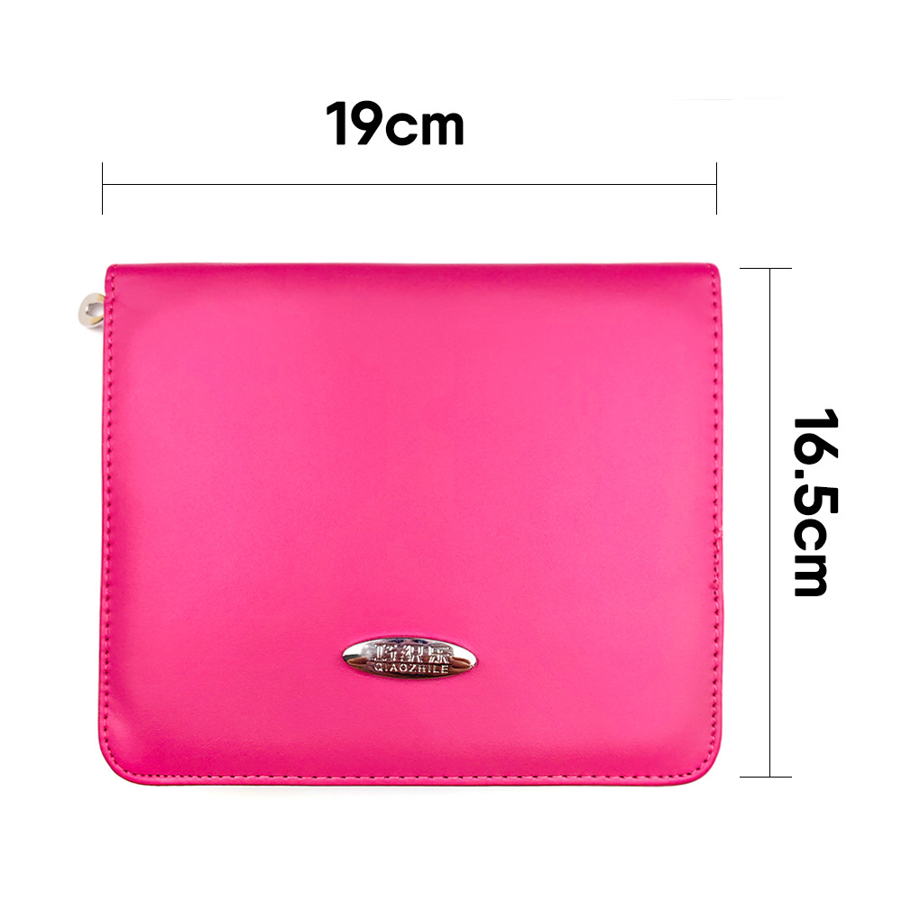 Herramientas de tejido transfronterizo pulido a mano de madera sintética anillo de color mágico Traje de aguja un conjunto de 10 pares 2,75-6,0mm