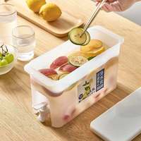 冷水壶自带水龙头夏家用冷水桶水果茶壶柠檬水大容量果汁壶凉水壶