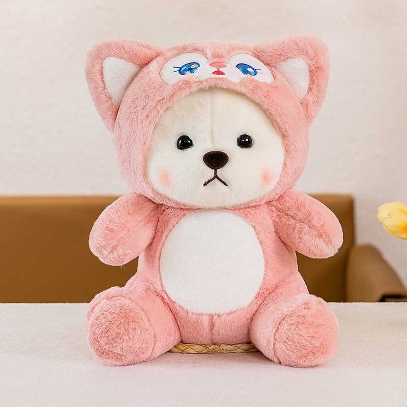 Nueva máquina de agarre, máquina de garras, muñeca, juguete de peluche de ocho pulgadas, lanzamiento de boda, logotipo impreso, evento de empuje, regalo