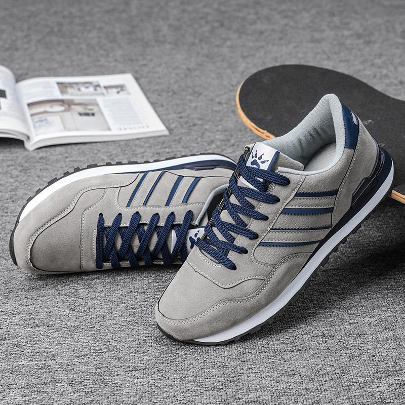 2025 Cross-Border Outdoor Spring & Fall New Men's Sports and Casual Shoes, Comfortable and Breathable Men's Running Shoes, Outdoor Travel Shoes