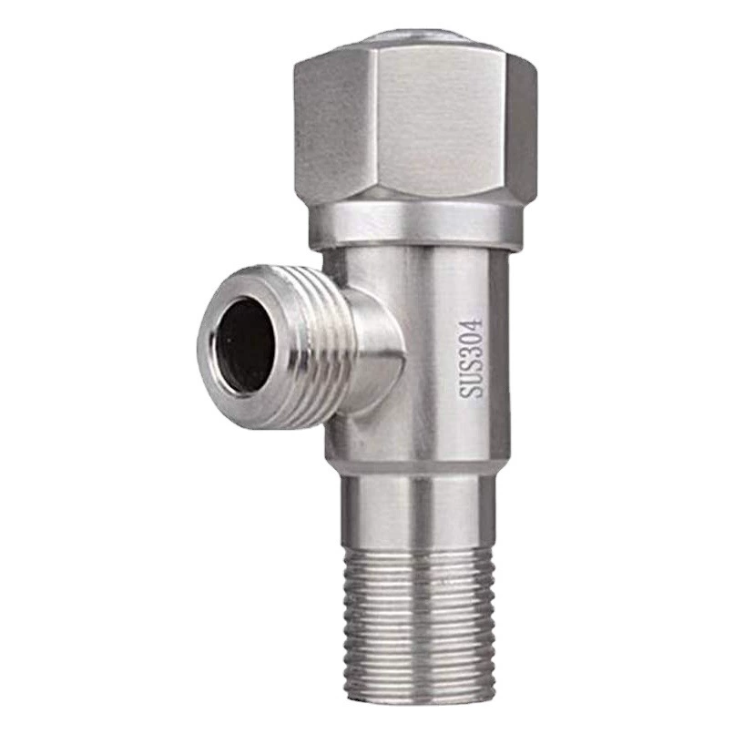 Оптовая продажа фабрики 304 угловой клапан из нержавеющей стали бытовой Туалет водонагреватель треугольный клапан большой поток клапан для ванной комнаты переключатель