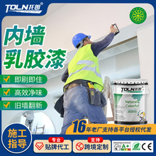 内墙乳胶漆室内家用自刷净味翻新墙面油漆墙漆厂家水性涂料批发