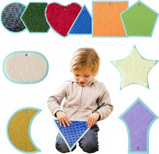 Autism children's sensory mat sensory tile sensory mat (shape) | Sensory toy tactile game sensory barrier