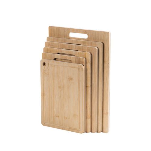 Nanzhu cutting board home kitchen square bamboo cutting board fruit chopping board outdoor travel camping portable small chopping board