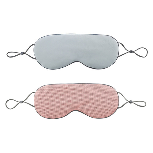 Women's Dual-Sided Eye Mask - Simple, Lightweight, No Pressure on Eyes, Clip-On Design, Breathable, Comfortable for Sleeping, Fatigue-Relieving Eye Mask